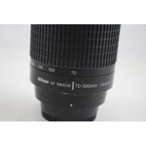 434 - Nikon AF Nikkor 70-300mm F/4-5.6 G Vintage Autofocus Camera Lens Working