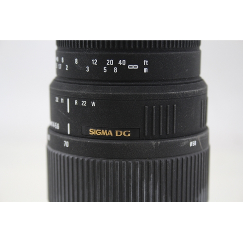 435 - Sigma DG 70-300mm F/4-5.6 Vintage Autofocus Camera Lens Working