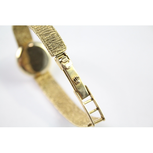 465 - Women's Vintage Rolex Full 9ct Gold Watch Hand-Wind WATCH RUNS