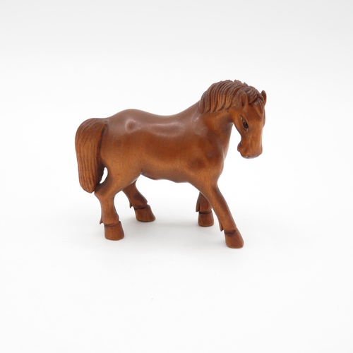 407 - Netsuke in shape of horse