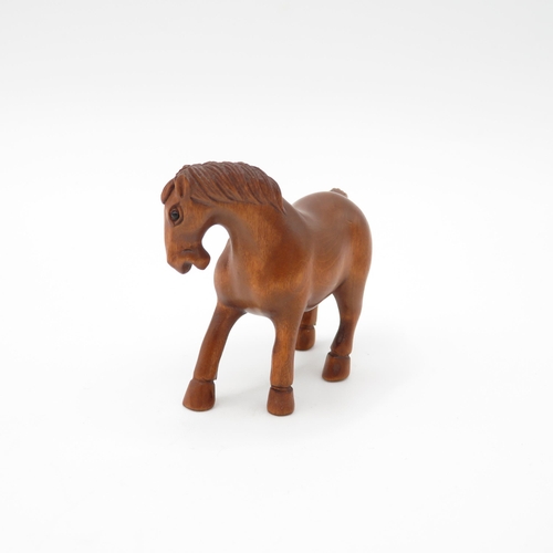 407 - Netsuke in shape of horse