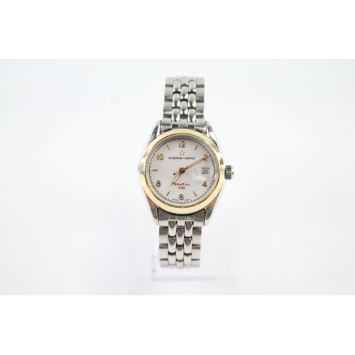 454 - Womens Eterna KonTiki 1958 Watch Automatic WATCH RUNS