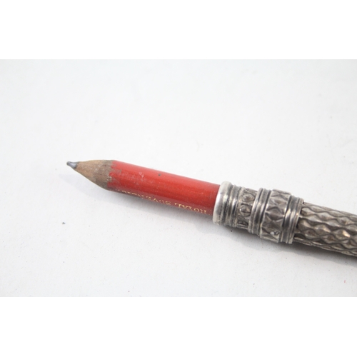 353 - Antique Victorian S.Mordan & Co. 1897 London Sterling Silver Pencil (17g)