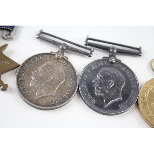 367 - WW1 Medals Inc War, Victory, 1914-15 Star, War 191181 3AM Harris RAF Etc x 4