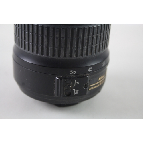 406 - Nikon AFS Nikkor 18-55mm F/3.5-5.6 G II Vintage Autofocus Camera Lens Working