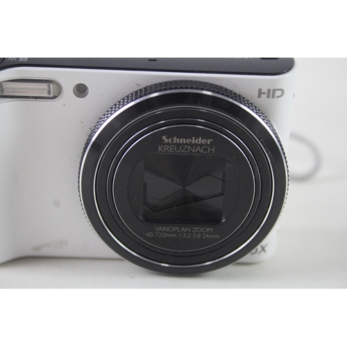 408 - Samsung WB150 Digital Compact Camera Working w/ 18x Optical Zoom Lens