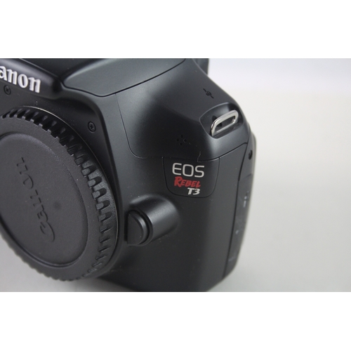 409 - Canon EOS Rebel T3 DSLR Digital Camera Working Body Only