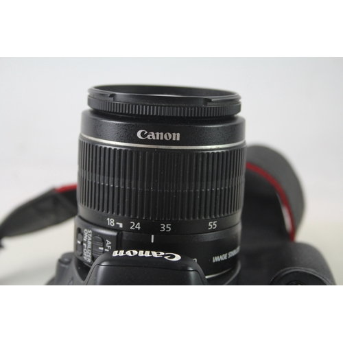 410 - Canon EOS 550D DSLR Digital Camera Working Inc Canon EFS 18-55mm F/3.5-5.6 IS II