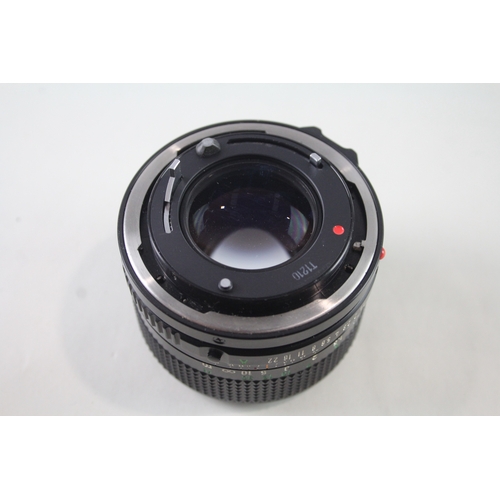 413 - Canon FD 50mm F/1.4 Vintage Manual Focus Camera Lens Mechanically Working