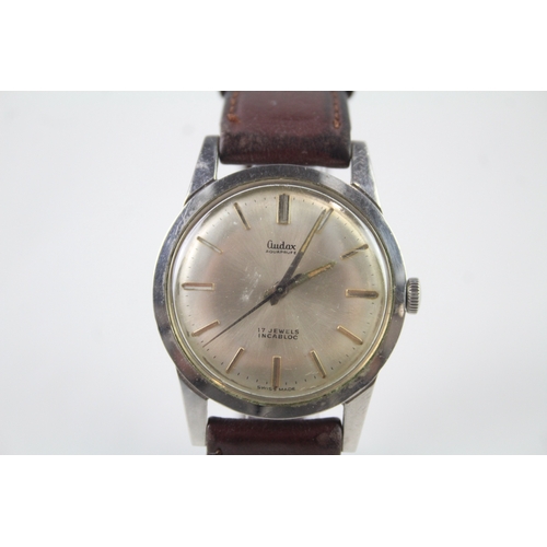 424 - Vintage Audax Aquaprufe Watch Hand-Wind WATCH RUNS