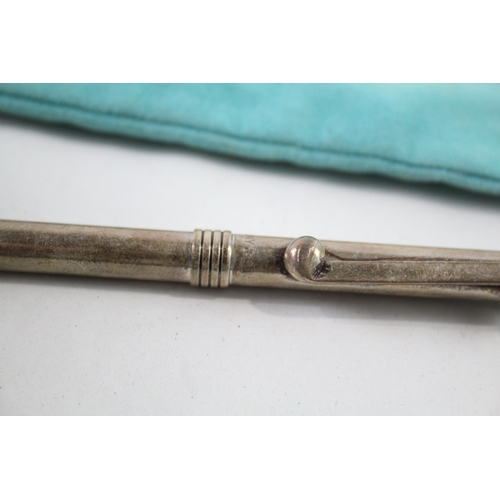 434 - Vintage TIFFANY & CO. .925 Sterling Silver Musical Note Ballpoint Pen (25g)