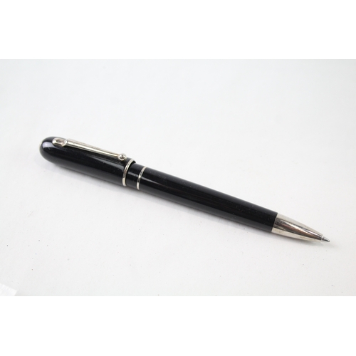 438 - Alfred DUNHILL Black Lacquer Ballpoint Pen / Biro WRITING