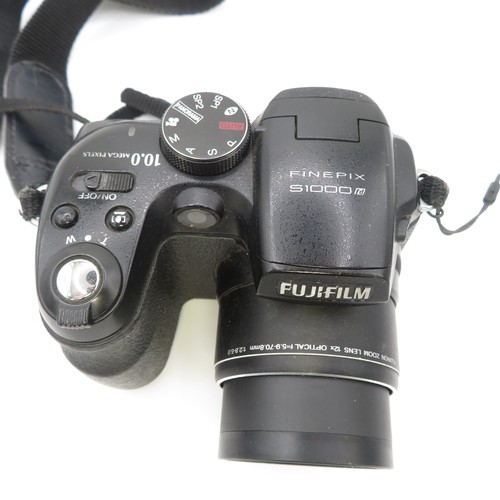 404 - Fujifilm Finepix S1000fd Digital Bridge Camera Working w/ Fujinon Zoom Lens