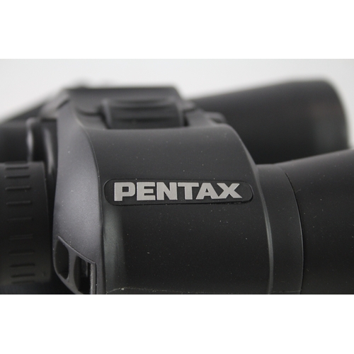 414 - Vintage Pentax SP 16x50 3.5° Binoculars Working w/ Original Case