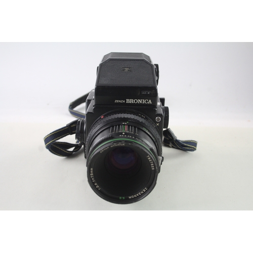 419 - Zenza Bronica ETRS Medium Format Film Camera w/ 75mm F/2.8 Lens & Viewfinder