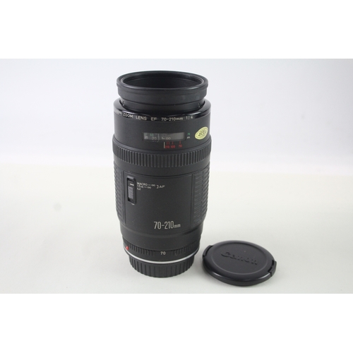 424 - Canon EF 70-210mm F/4 Vintage Autofocus Camera Lens Working