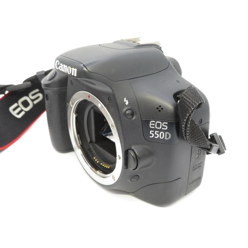 417 - Canon EOS 550D DSLR Digital Camera Working Body Only