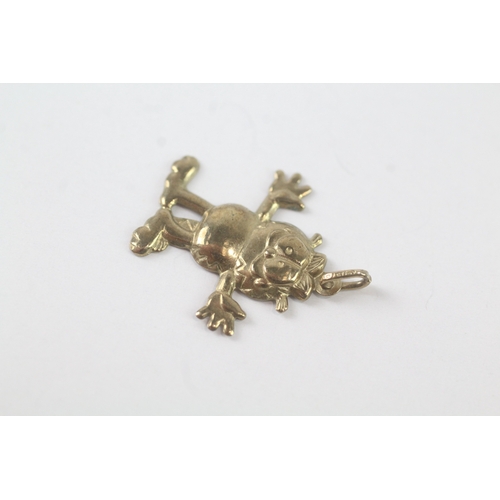 100 - 9ct gold Garfield charm (0.4g)