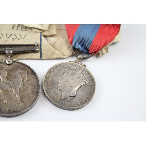 381 - Boxed WW1-GVI Medal Group WW1 Trio Sjt Weaver R Fus, Imperial Service W. Weaver