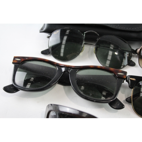 419 - Collection of Designer Rayban Sunglasses Inc Cases  x 5