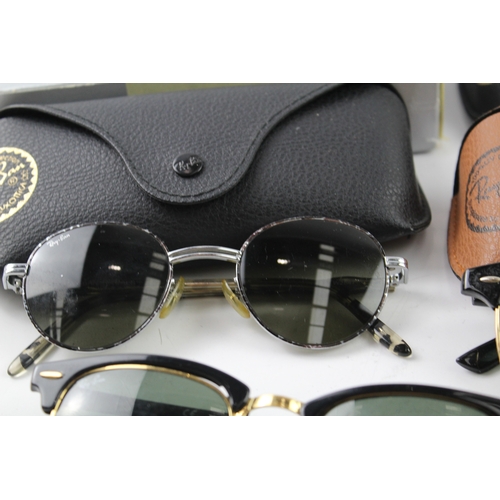 421 - Collection of Designer Rayban Sunglasses Inc Cases  x 5