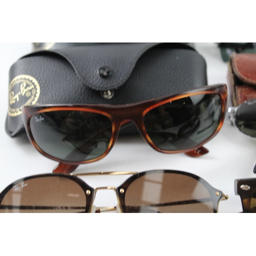 423 - Collection of Designer Rayban Sunglasses Inc Cases  x 5