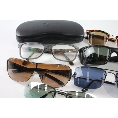 424 - Collection of Designer Rayban Sunglasses Inc Cases  x 6