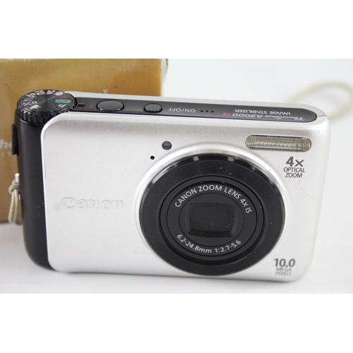 435 - Canon Powershot A3000 IS Digital Compact Camera w/ Canon 4x Optical Zoom Lens