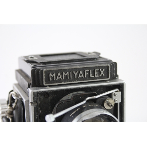 437 - MamiyaFlex Medium Format Twin Lens Camera Working w/ Mamiya-Sekor 105mm F/3.5