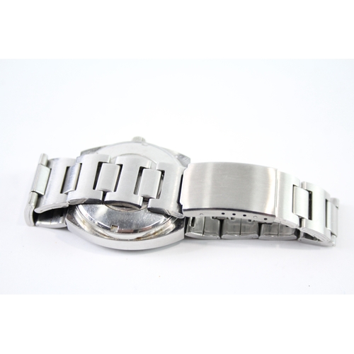 455 - Men's Vintage Rotary Stainless Steel Watch Automatic WATCH RUNS