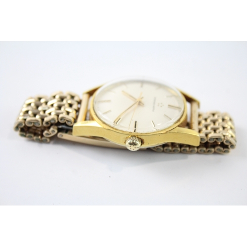 472 - Men's Vintage Eterna-Matic Gold Tone Watch Automatic WATCH RUNS