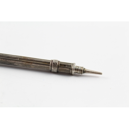 352 - Antique S.MORDAN & CO. .925 Sterling Silver Propelling Pencil (16g)