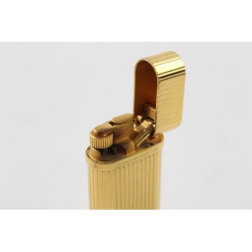 399 - Cartier Paris Gold Plated Pocket Lighter