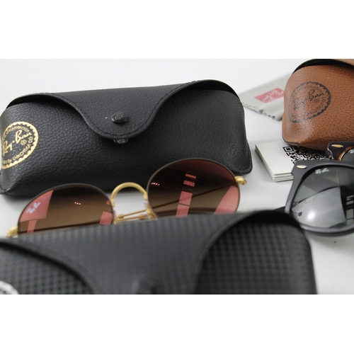 418 - Collection of Designer Rayban Sunglasses Inc Cases  x 5