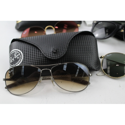 418 - Collection of Designer Rayban Sunglasses Inc Cases  x 5