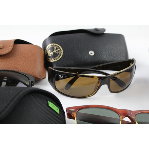 420 - Collection of Designer Rayban Sunglasses Inc Cases  x 5