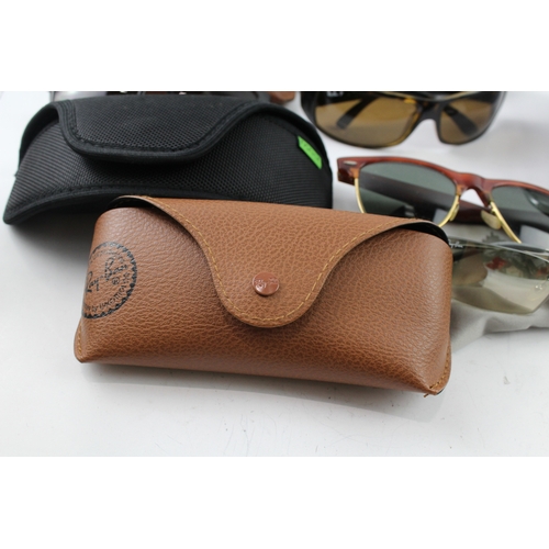 420 - Collection of Designer Rayban Sunglasses Inc Cases  x 5