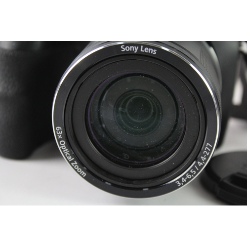 435 - Sony Cybershot DSC-H400 Digital Bridge Camera Working w/ Sony 63x Zoom Lens