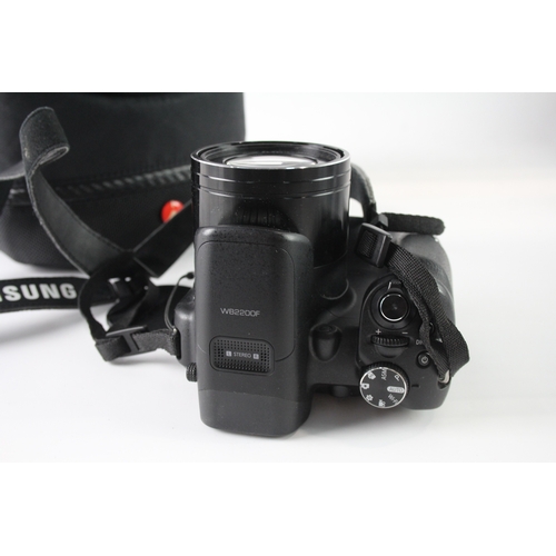 437 - Samsung WB2200F Digital Compact Bridge Working w/ Case