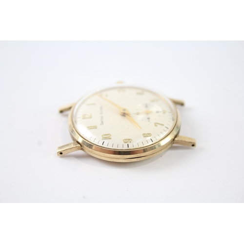 460 - Men's Vintage Smiths Astral 9ct Gold Watch Hand-Wind  WATCH RUNS