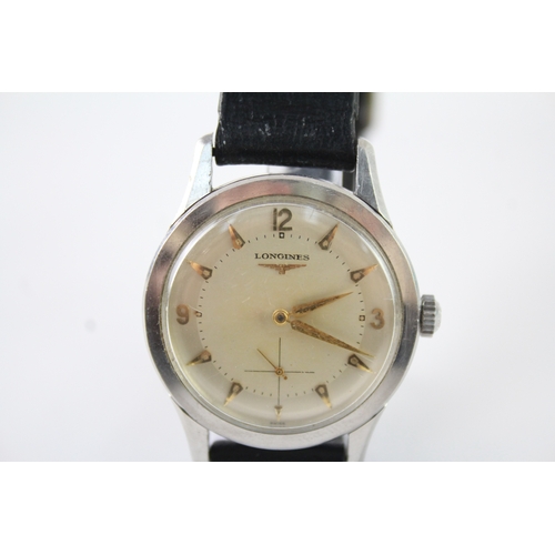 470 - Men's Vintage Longines Dress Style Watch Hand-Wind  WATCH RUNS