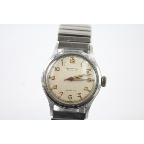 477 - Men's Vintage Rodania Watch Hand-Wind  WATCH RUNS