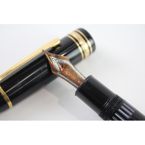 488 - Vintage Montblanc Meisterstuck No.149  Black Fountain Pen w/ 14ct Nib WRITING