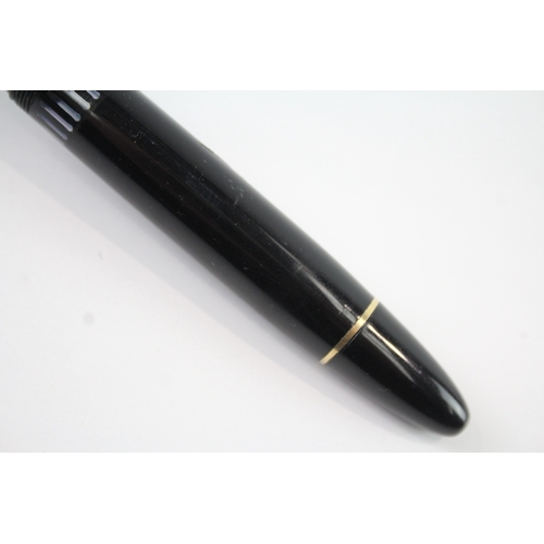 488 - Vintage Montblanc Meisterstuck No.149  Black Fountain Pen w/ 14ct Nib WRITING