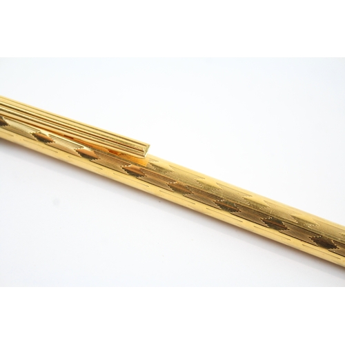 497 - Must De Cartier Gold Plated Ballpoint Pen / Biro - C13012