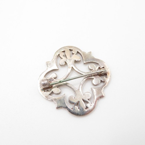 307 - Collection of Silver Brooches and Pendants 54g