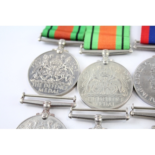 409 - WW2 War & Defence Medals x 10