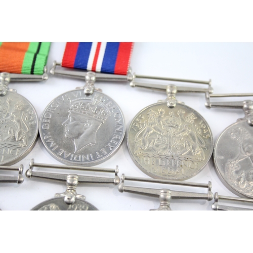 409 - WW2 War & Defence Medals x 10