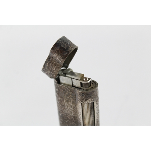 418 - Dunhill Rollagas S Type Pocket Lighter Silver Plated