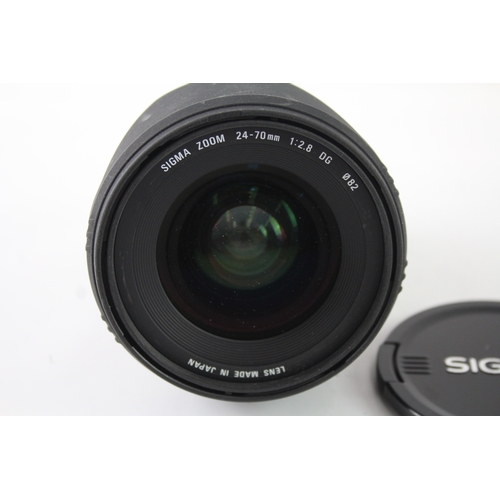 442 - Sigma 24-70mm F/2.8 DG Vintage Autofocus Camera Lens Working